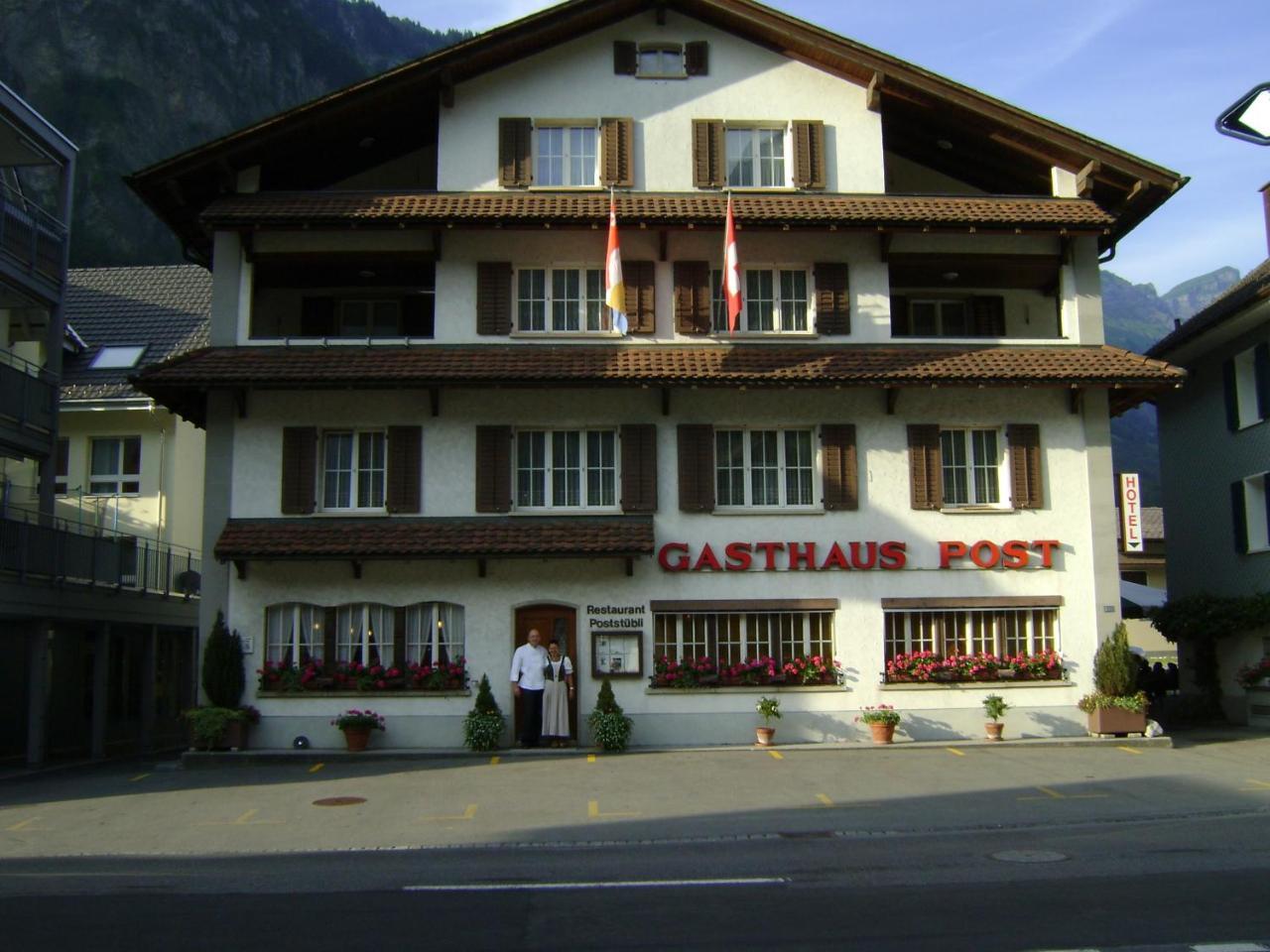 Gasthaus Post Muotathal Exterior foto